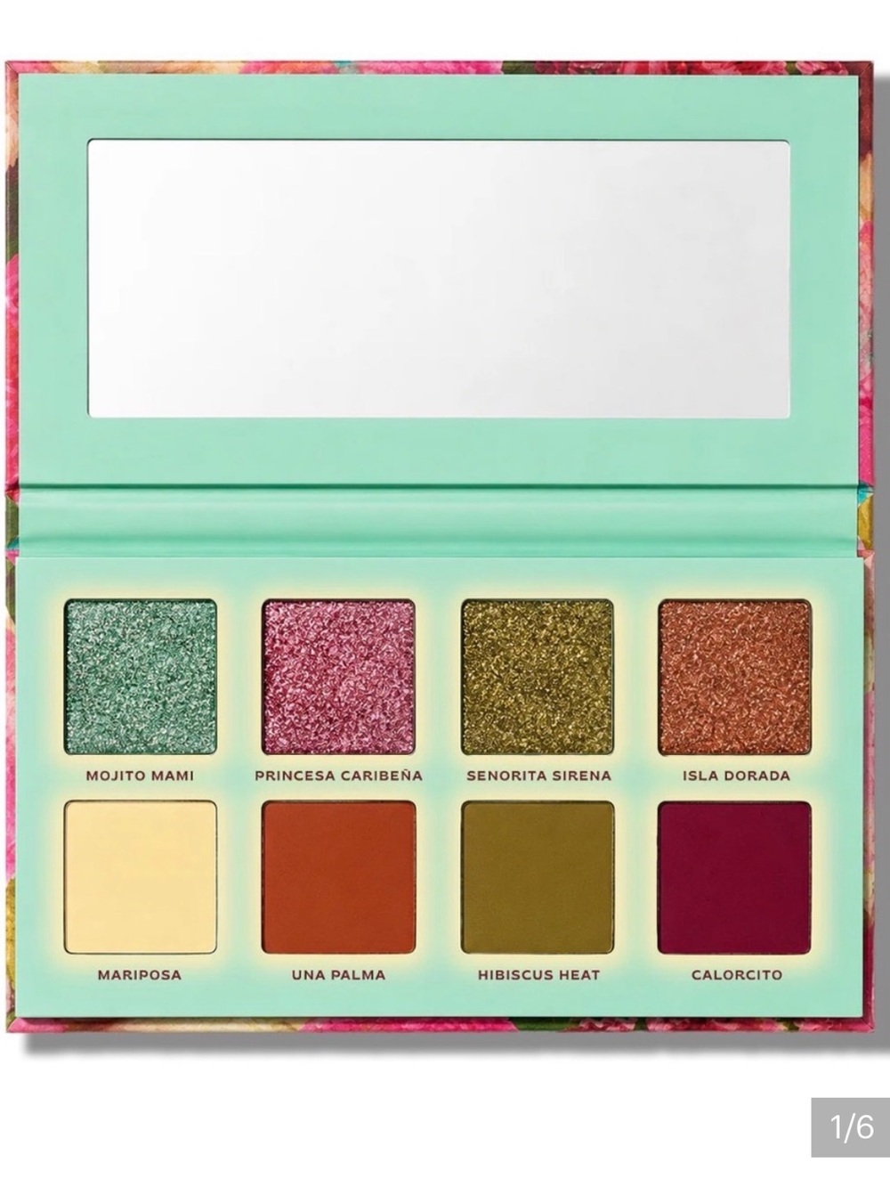 Princess del Caribe Eyeshadow Palette NWT | Tropical Shades • Pigment‑Rich New